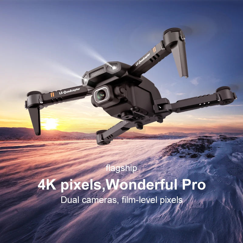 JINHENG XT6 Mini Drone, flagship 4k pixels,wonderful pro dual cameras, film