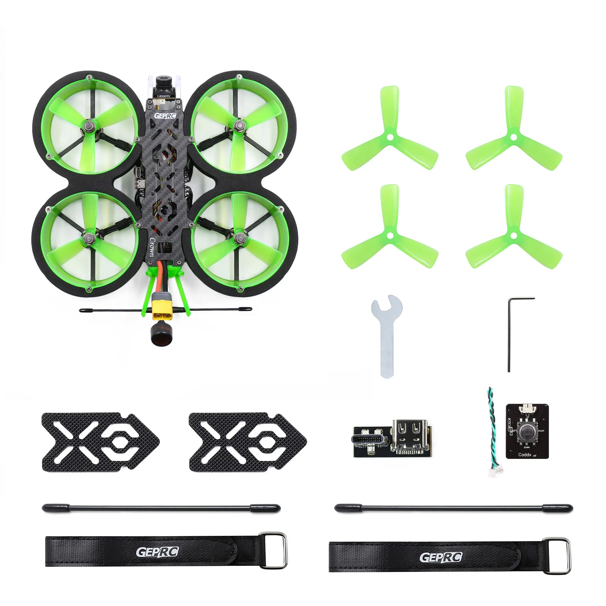 GEPRC Crown Analog Cinewhoop FPV Drone, RC FPV Quadcopter Free