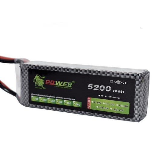 11.1V 5200mah Rechargeable Battery For RC Drone