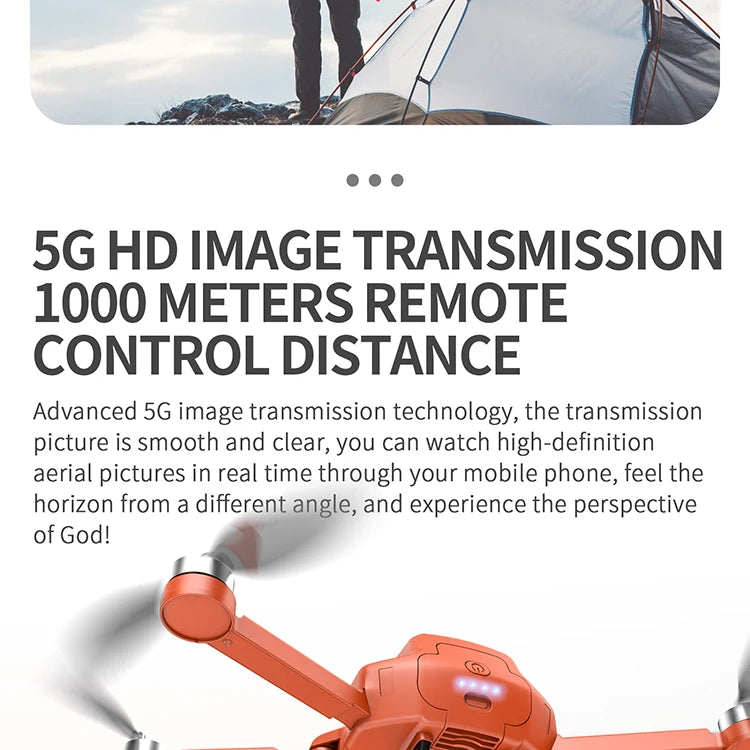 G108 Pro MAx Drone, 5G IMAGE TRANSMISSION 1000 METERS REMOTE CONTROL
