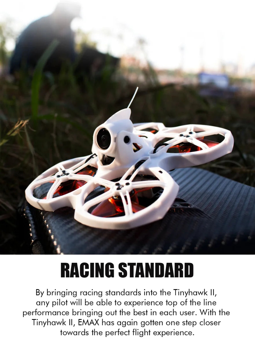 EMAX Tinyhawk II - Indoor FPV, EMAX has brought racing standards into the Tinyhawk II . the racing standard brings
