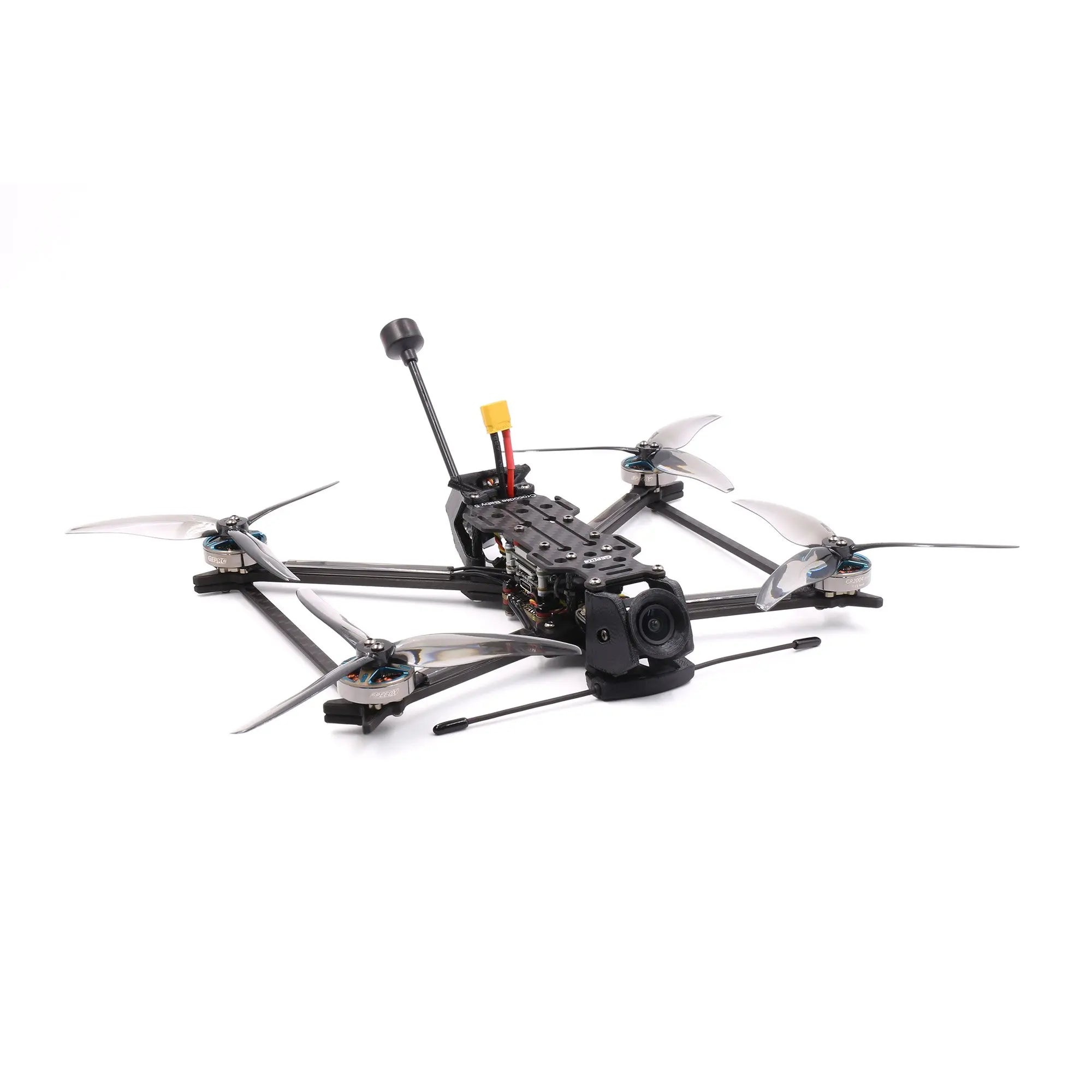 GEPRC Crocodile5 Baby FPV Drone, built with a carbon fiber reinforced frame and equipped with LR HD Polar LongRange 