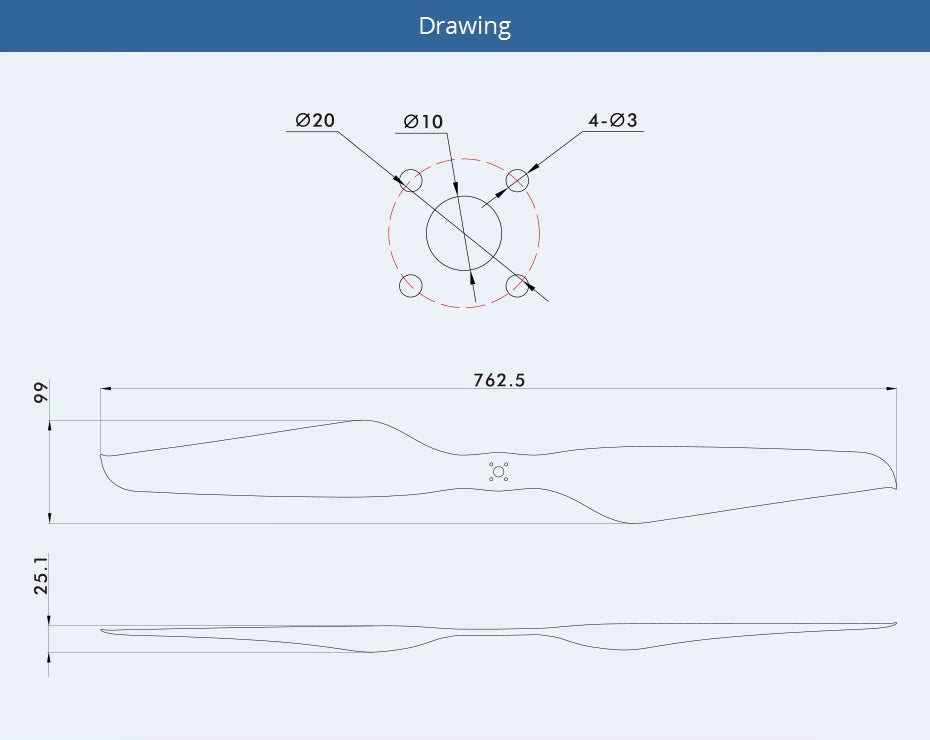 T-motor NS Series NS26X8.5 NS27X8.8