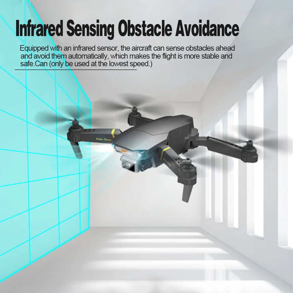 GD89 PRO Drone, aircraft can sense obstacles ahead and avoid them automatically . this makes the