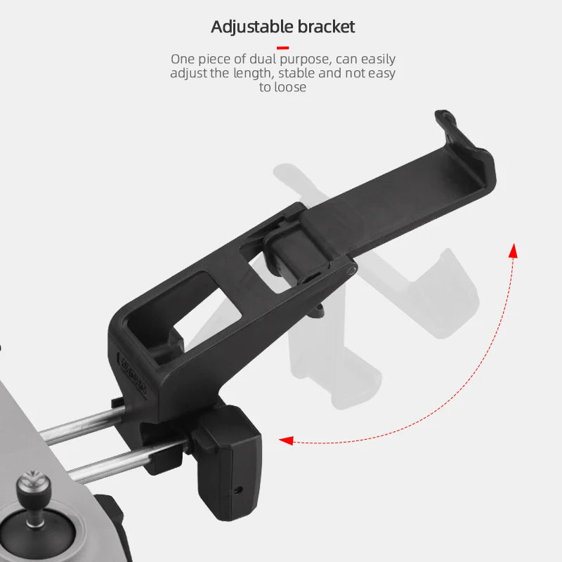 Adjustable bracket One piece of dual purpose, can easily adjustthe length, stable and not easy