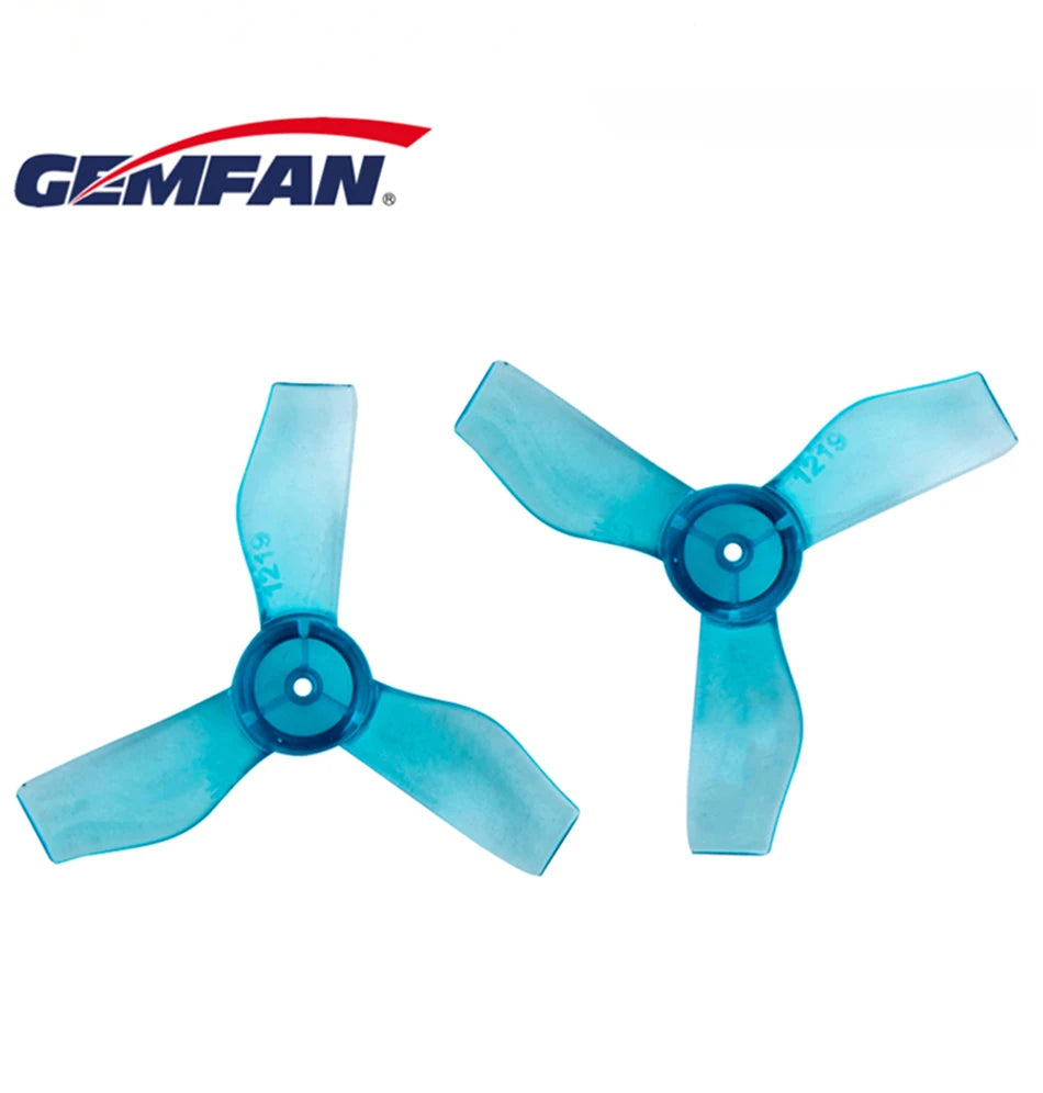 Gemfan 1219 1.2x1.9x3 31mm 1mm Hole 3-blade
