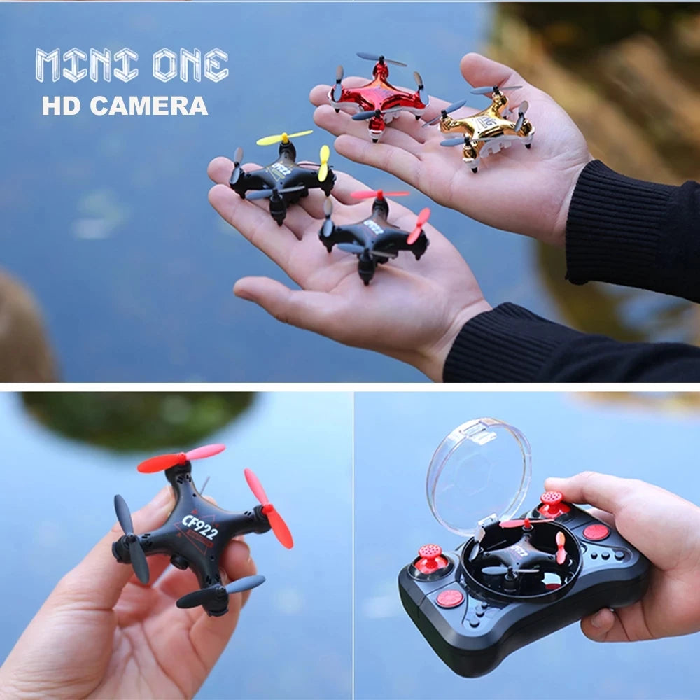 CF-922 4k pocket drone - Mini Quadcopter with HD Camera Rc WIFI FPV Rc racing Drone Helicopter DIY Assembly Toy remote control toys 28 cf-922 4k pocket drone features: forward/back