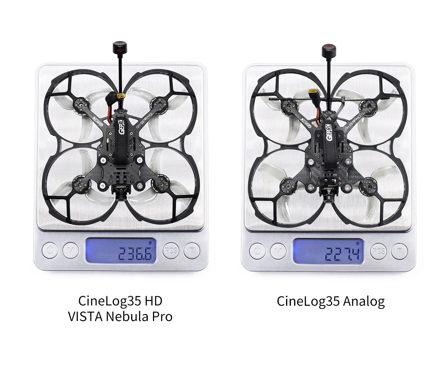 GEPRC CineLog35 FPV Drone - HD WITH Vista Nebula Pro System 4S/6S Cinewhoop GR2004-1750KV / 2550KV For RC FPV Quadcopter Freestyle Drone 25 GEPRC CineLog35 FPV Drone, CineLog35 Analog VISTA Nebula Pro ohscCOR