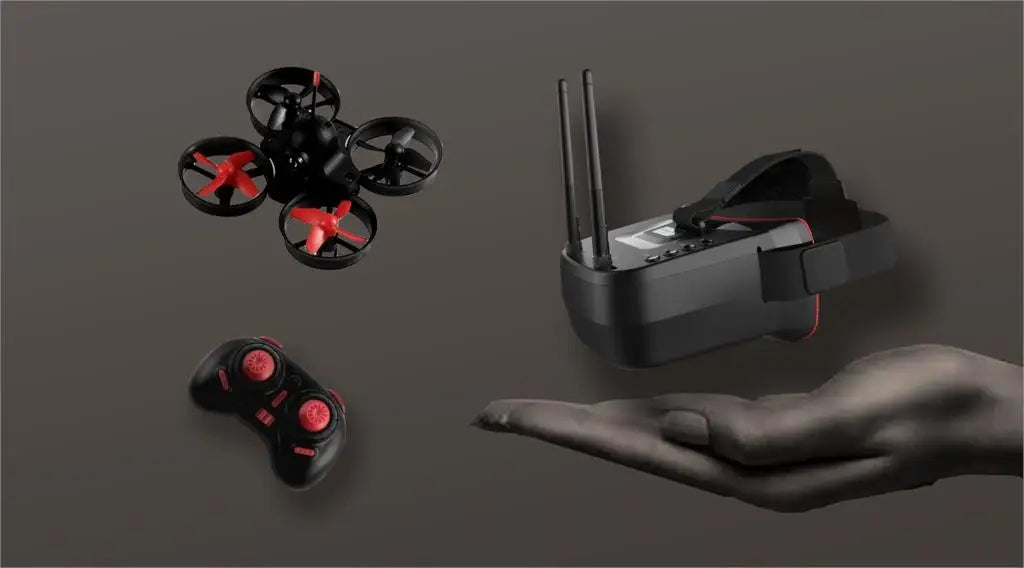 RTF Micro FPV RC Racing Drone Quadcopter Toys with 5.8G S2 1000TVL 40CH Camera 3Inch VR009 FPV Goggles VR Headset Helicopter Drone 22 RTF Micro FPV RC Racing Drone Quadcopter Toys with 5.