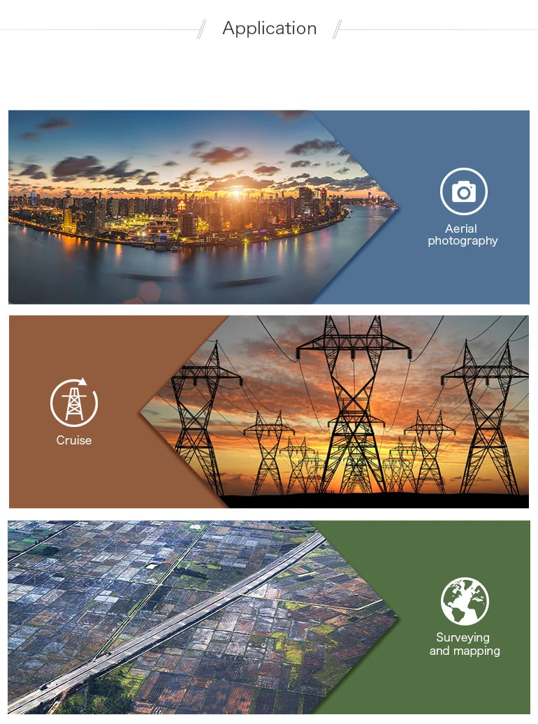 T-Motor, Application Aerial photography Cruise Surveying and