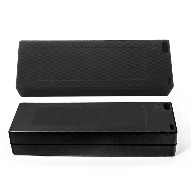 Carbon Fiber Hard Case Orange Black Sheath Banana Hardcase For Lipo Battery Accessories