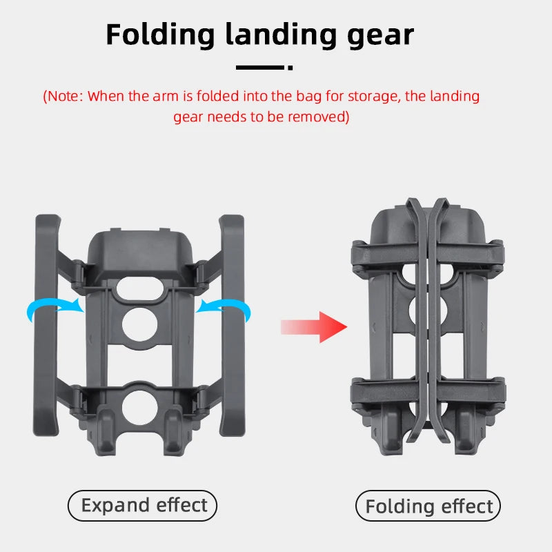 Foldable Landing Gear for DJI Mavic 3/3 Classic Height Extender long Leg Foot Gimbal Camera Protector Stand Drone Accessories 13 Foldable Landing Gear, folding landing gear (Note: When the arm is folded into the bag for storage, the