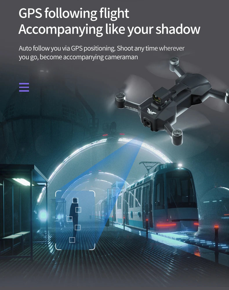 gps following flight: shootany time wherever yougo,