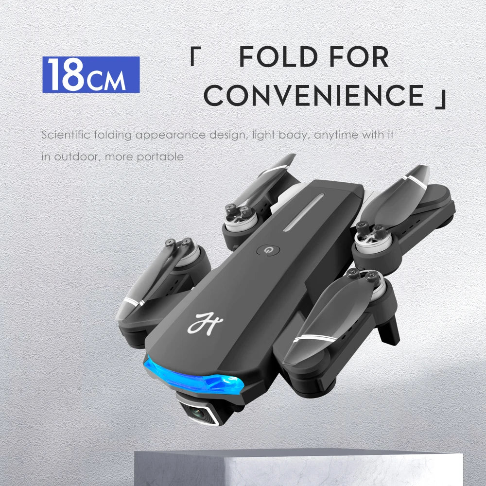 2024 New GPS Drone - 6K HD Camera Professional Aerial Photography Brushless Foldable Quadcopter FPV WIFI RC Distance 2000M Gifts Professional Camera Drone 24 2024 New GPS Drone, FOLD FOR 18CM CONVENIENCE J Scientific folding appearance design