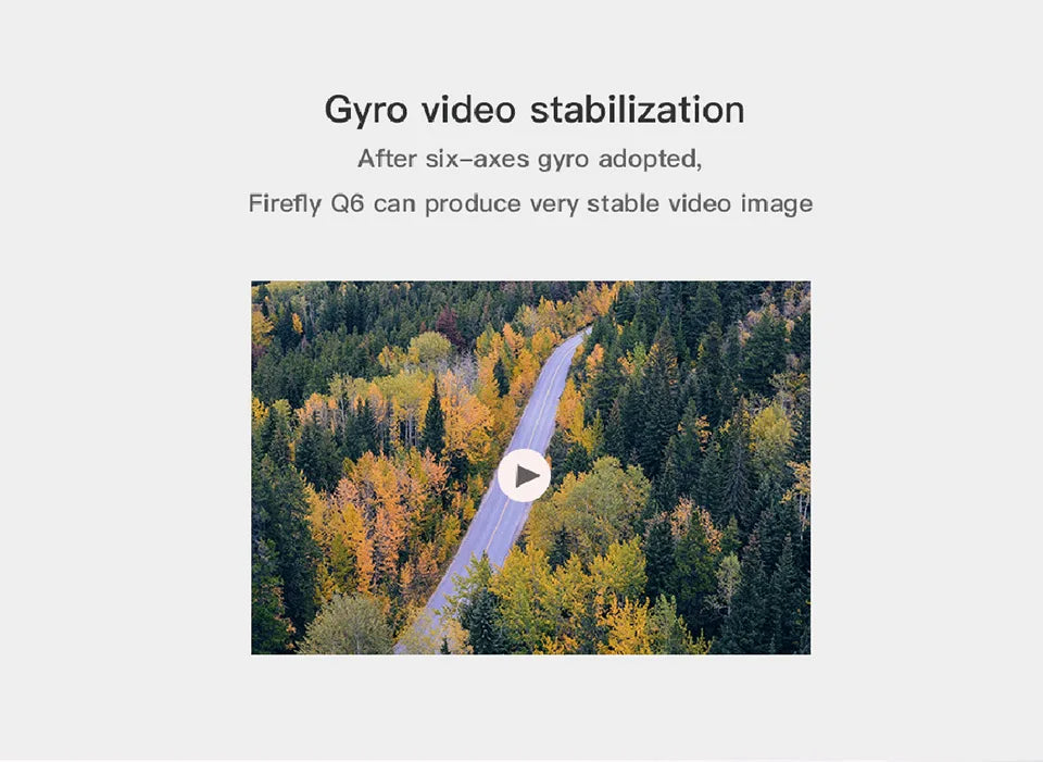 Hawkeye FIREFLY Q6 Action Camera - 1080P / 4K HD Multi-functional Sports Camera Action Cam Black Yellow For FPV Racer Part Drone Accs 18 Hawkeye FIREFLY Q6 Action Camera, Gyro video stabilization After six-axes gyro adopted, Fire