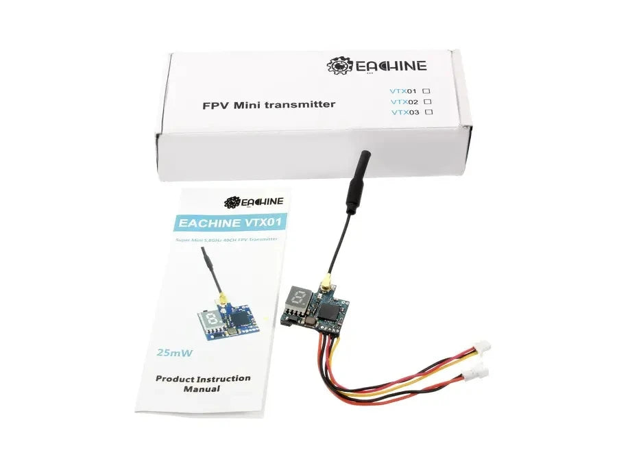AKK VX171 VTX - 5.8G 40CH 25mW Super Mini FPV Transmitter 12 AKK VX171 VTX, EACHINE VTXO1 FPV Mini transmitter vtx02