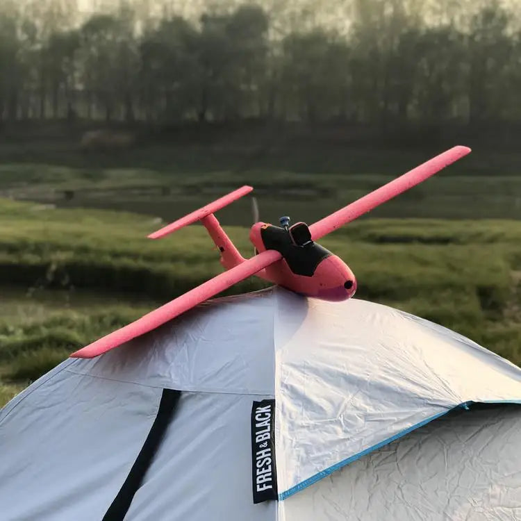 Skywalker Mini Plus Fixed Wing Aircraft - 1100mm Wingspan EPP FPV RC Airplane Beginner Trainer Fixed Wing KIT With Landing Gear RC Plane Drone 13 Skywalker Mini Plus Fixed Wing Aircraft, square carbon fiber tube as the backbone of the fuselage wing,more torsion