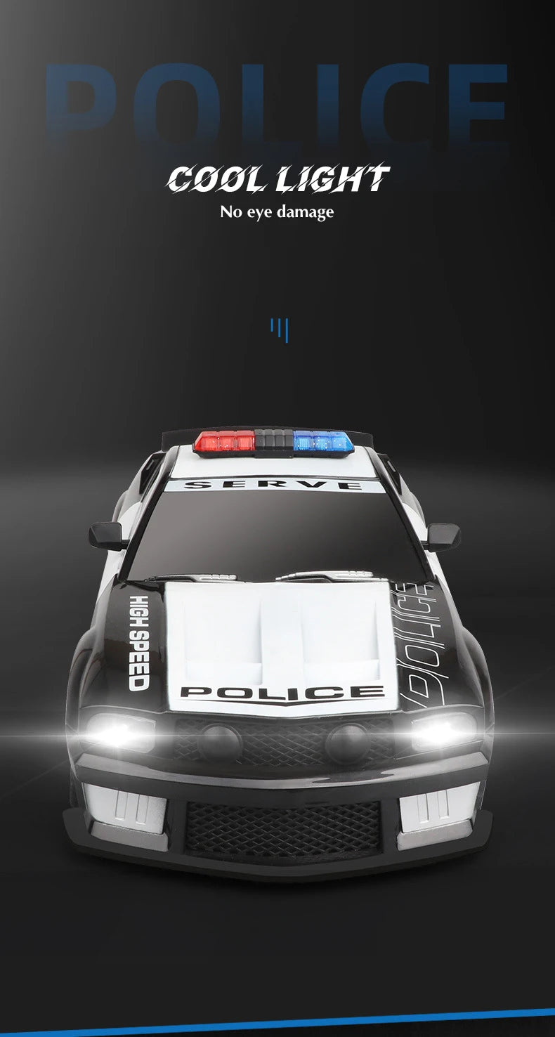 Super Fast Police RC Car - 1