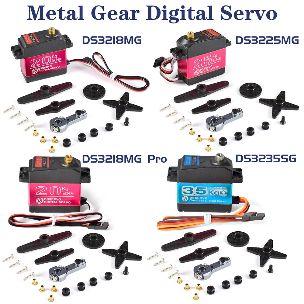 Dsservo, Metal Gear Digital Servo Ds3218MG . ds3225MG