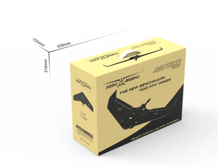 - Extra nose and side camera bay and main hatch that compatible with all FPV and