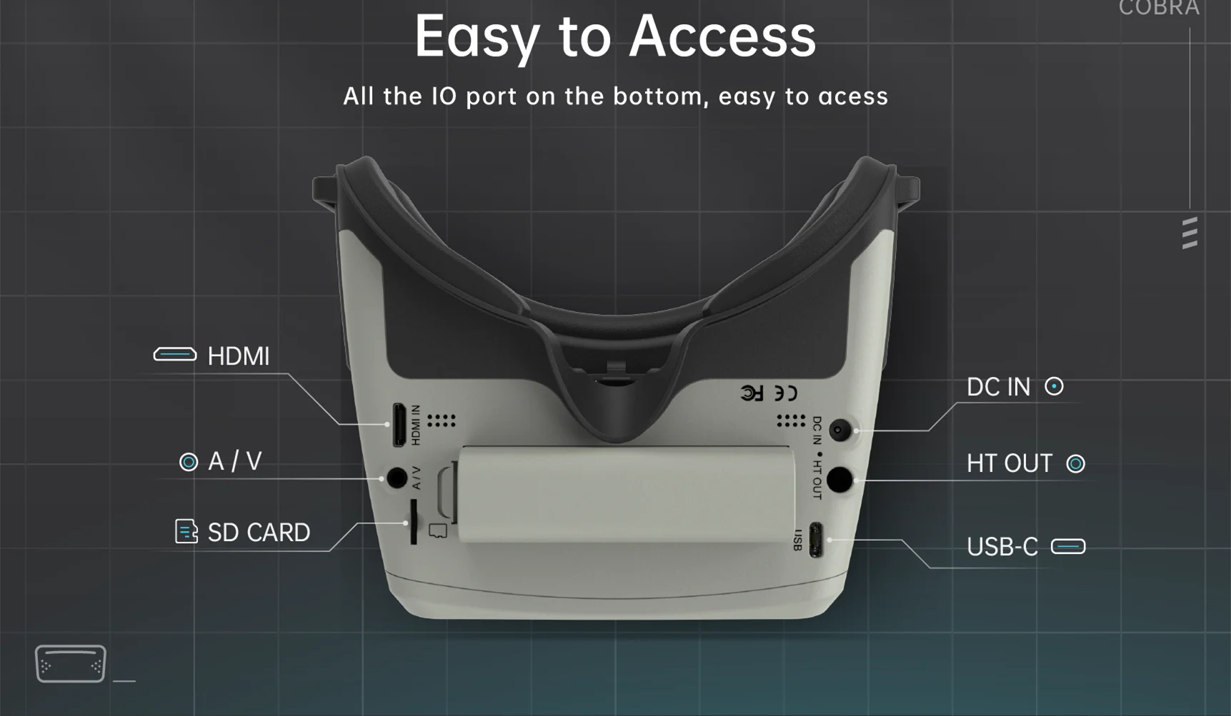 SKYZONE Cobra V2 FPV Goggles - X / SD 800x480 4.3inch 1280x720 4.1inch 5.8G 48CH RapidMix Receiver Head Tracker DVR FPV Glasses FPV Goggles for FPV Drone 14 SKYZONE Cobra V2 FPV Goggle, the goggle support pilot wear glass while fling