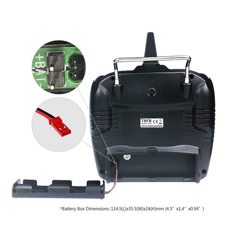 Radiolink T8FB 2.4GHz 8-Channel RC Transmitter & Receiver - Long Range Controller For Drones & RC Models