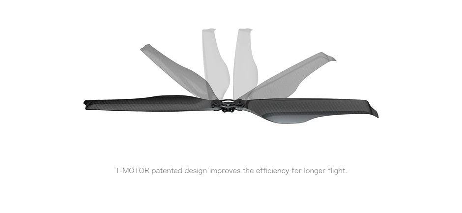 T-motor FA15.2x5 Propeller, T-MOTOR patented design improves tne efficiency for longer flight