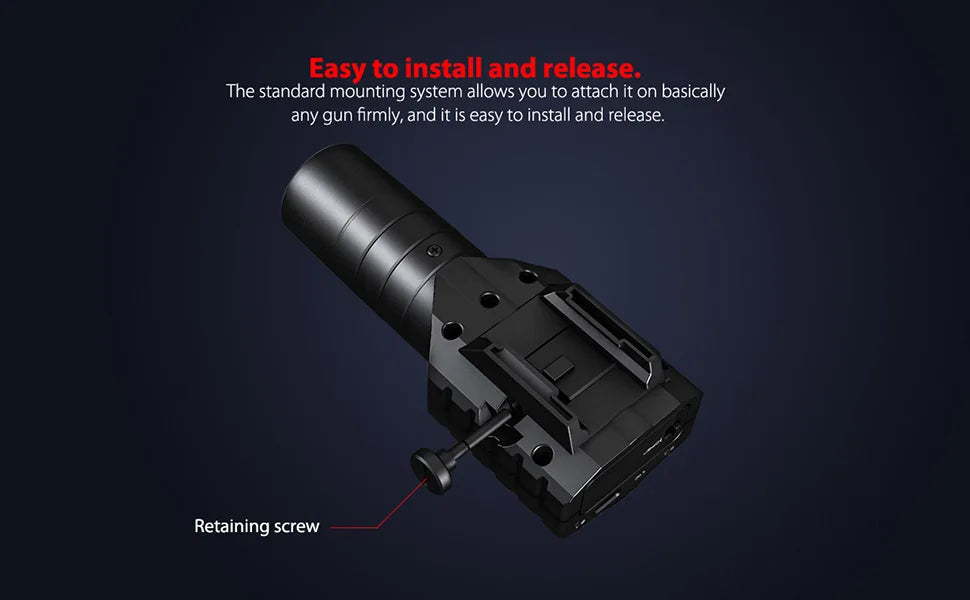 RunCam Scope Cam Lite 1080P HD Built-in WiFi APP Scopecam 2 Military Airsoft Tactical Paintbal Hunting Action Zoom Camera 11 standard mounting system allows you to attach it on basically any gun firmly . easy to install