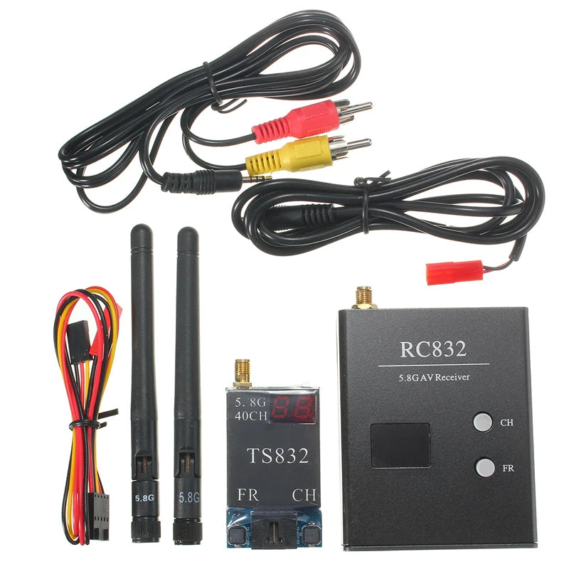 AKK TS832 VTX +RC832 VRX - 5.8G FPV 2000M Range Audio Video Transmitter and Receiver for FPV Drone 14 AKK TS832 VTX, akk 5.8G FPV 2000M Range TS832+RC83