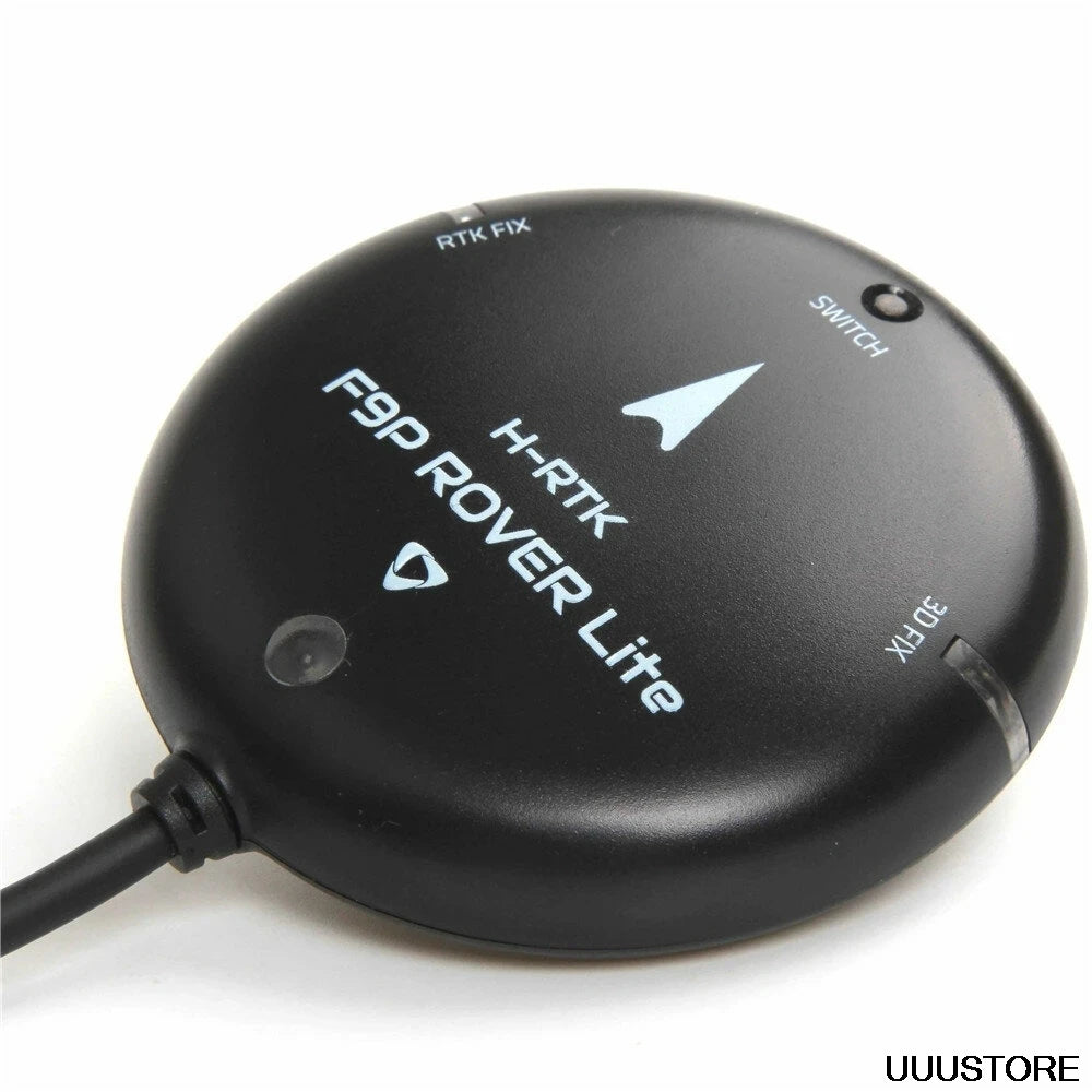 Holybro H-RTK F9P Rover Lite GPS Module - GNSS GLONASS Galileo BeiDou for Pixhawk Flight Controller long range system 6 Holybro H-RTK F9P Rover Lite GPS, this model can greatly minimize the cost of large swarm drone projects . due to the
