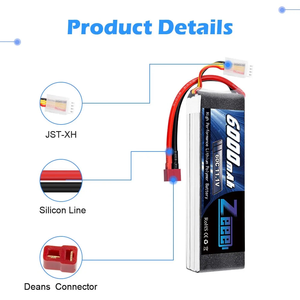 Zeee Lipo Battery, Automatic stacking technology, better performance