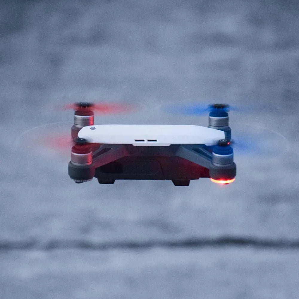 4pcs Propeller for DJI Spark Drone Quick-Release Props Folding 4730 Blades Accessories Spare Parts Wing Screw Blue red white 10 4pcs Propeller, dji spark propeller is compatible with all drones . it comes in 4