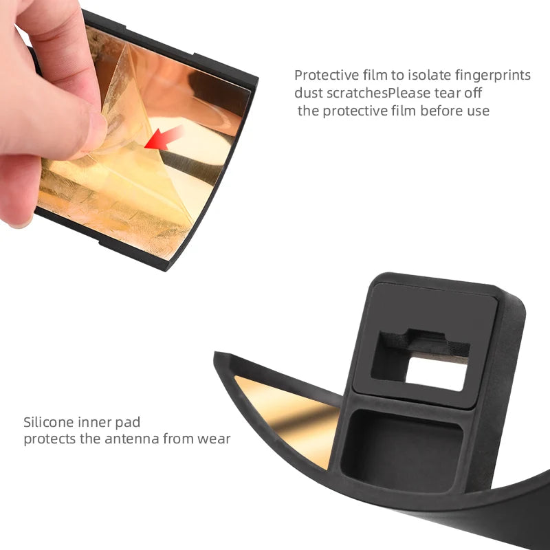 Yagi Antenna, Protective film to isolate fingerprints dust scratchesPlease tear off the protective film before use Silicone