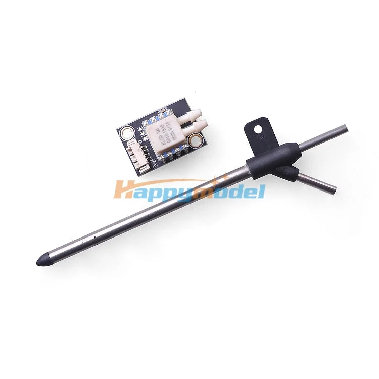 HappyModel Ardupilot Arduplane PITOT Digital AirSpeed Meter Sensor Tube for Pixhawk PX4 Flight Controller RC Multirotor Airplane 13 the modified airspeed tube uses the original American digital differential pressure sensor, I2C communication,