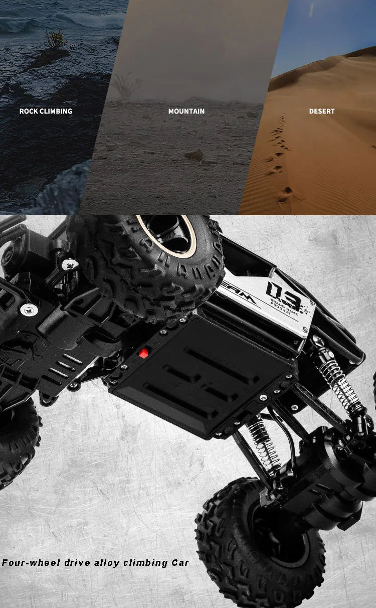 ROcK CLIMBING MOUNTAIN DESERT Four-wheel drive alloy climbing