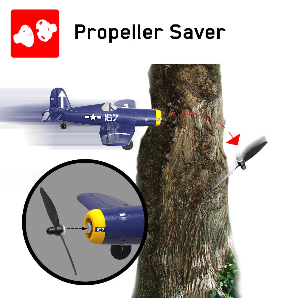 Volantex RC 761-8 RC Airplane, Allows beginner pilot to perform aerobatic actions by simply pressing the button on transmitter .