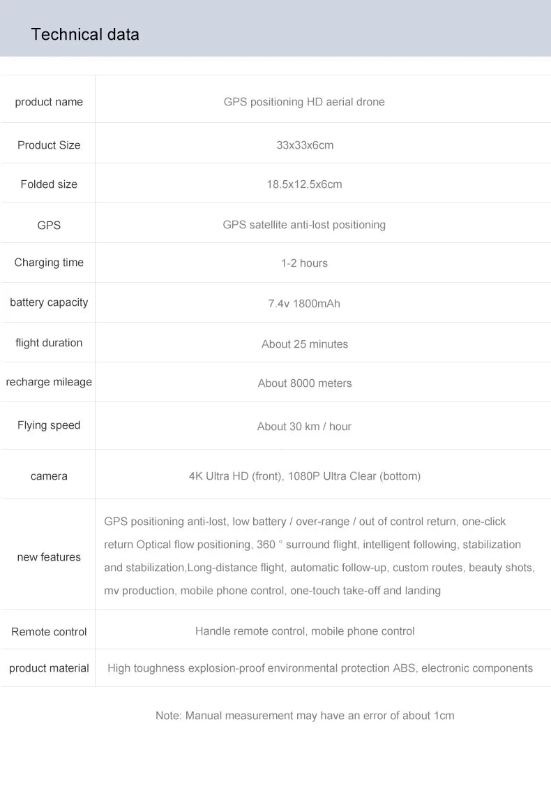 F3 drone - GPS 5G WiFi live video FPV 25 minutes 500m drones 4K HD wide-angle drone 11 live video FPV 25 minutes 500m