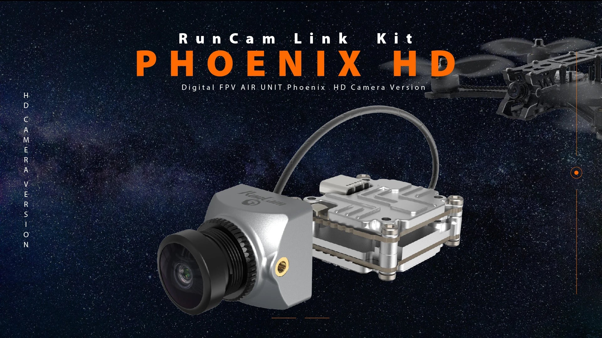 DJI Goggles V2 Compatible Drone Model : RunCam Phoenix HD Kit