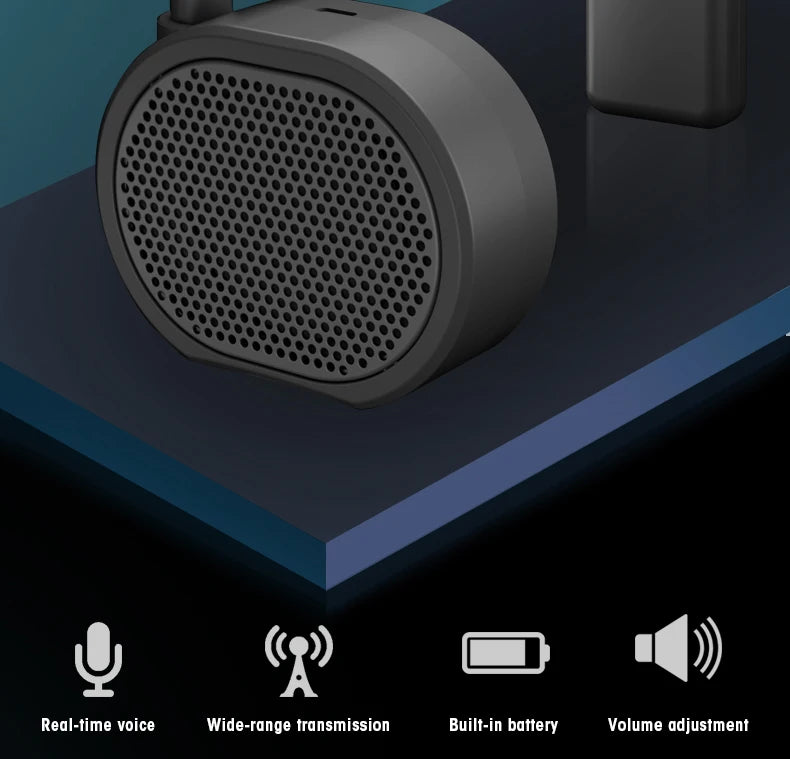 Drone Speaker Megaphone - 2000m Telephone Long Distance For DJI Mavic Mini Air 2 Phantom FPV 3 4 Pro For Fimi X8 SE Loudspeaker 8 Drone Speaker Megaphone, Real-time voice Wide-range transmission Builf-in battery Volume adjustment Volume adjustment