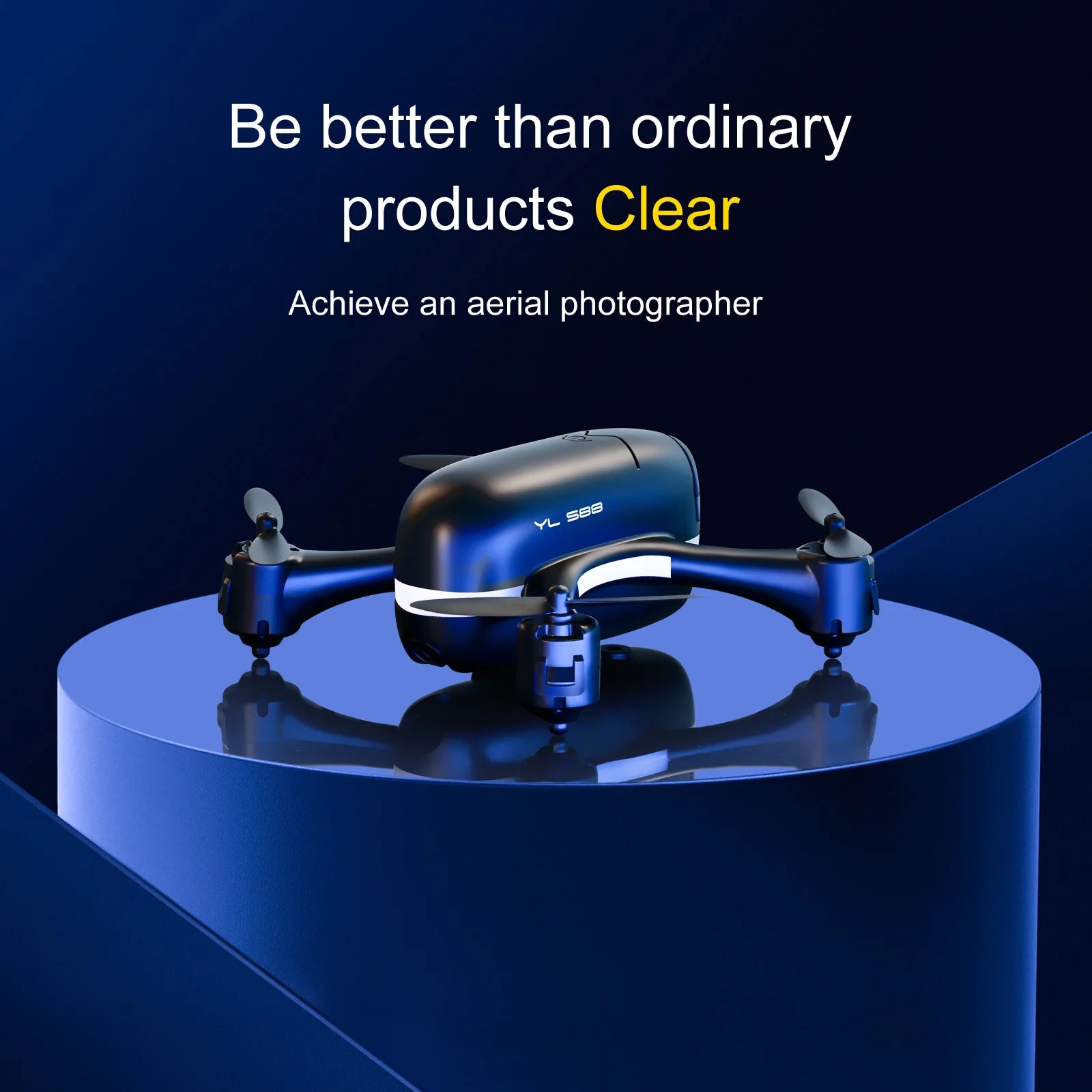 S88 Drone - 4K HD Dual Camera With FPV Optical Flow Positioning RC Helicopter Quadcopter 17 S88 Drone, be better than ordinary products clear achieve an aerial photographer yl