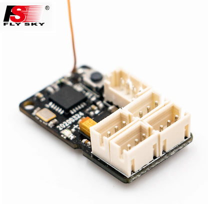 FLYSKY GMR 2.4GHz 4CH Receiver - AFHDS 3 PWM Output for RC Racing Vehicle Compatible with NB4/NB4 Lite Transmitters DIY Replacement