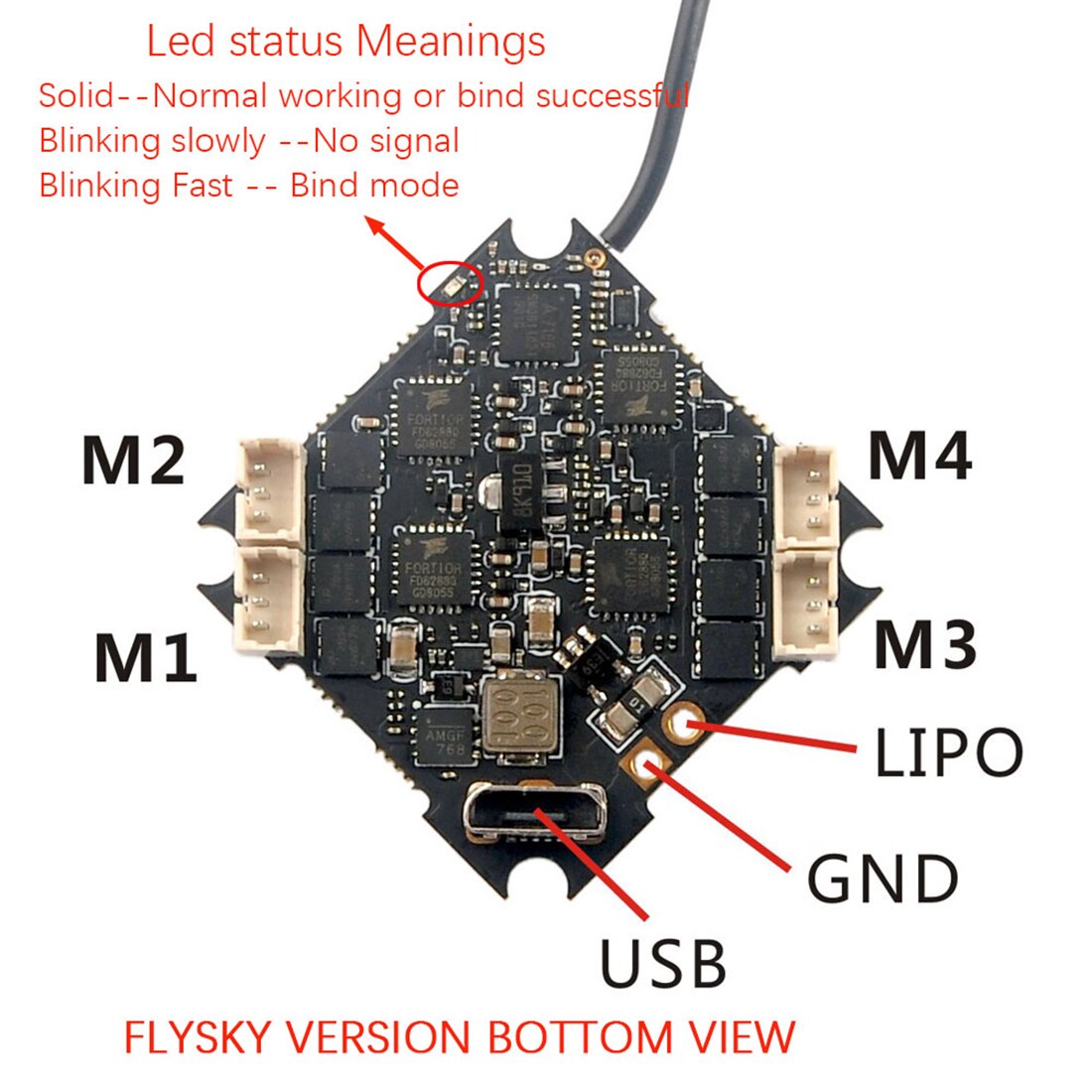 MGf 08 LIPO GND USB FLYSKY VERSION BOTTOM