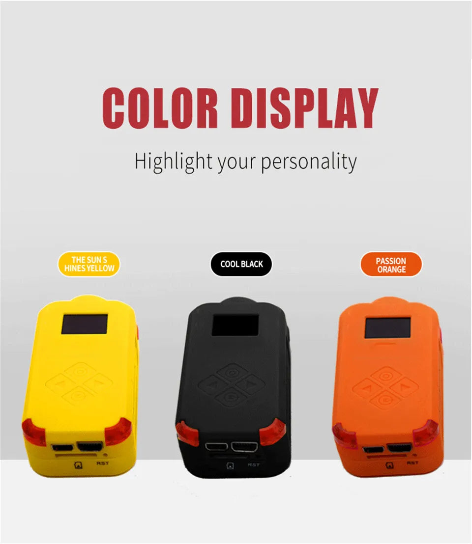 Hawkeye Firefly Q7 Action Camera - 1080P 30FPS WIFI SONY IMX332 0.66inch OLED 10m WiFi for FPV Drone Wargame Live CS Rail Recorder 23 Hawkeye Firefly Q7 Action Camera, COLOR DISPLAY Highlight your personality the SunS COOL BLACK PASSION