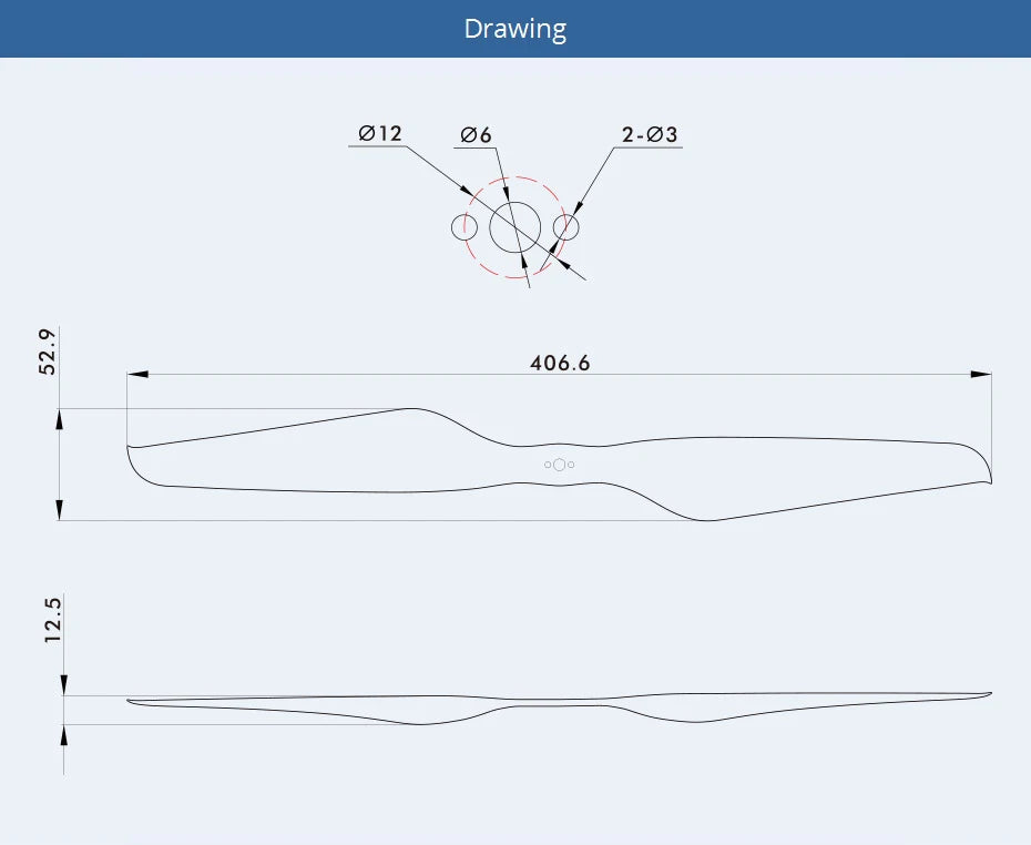 T-motor Multirotor Carbon Fiber SPECIFICATIONS Brand Name : T