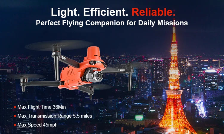 Autel EVO II Pro RTK - mini quadcopter motors real survey tv unmanned aerial uva quad copter drone online Professional Camera Drone 11 Autel EVO II Pro RTK, Light. Efficient. Reliable. Perfect Flying Companion for Daily Missions