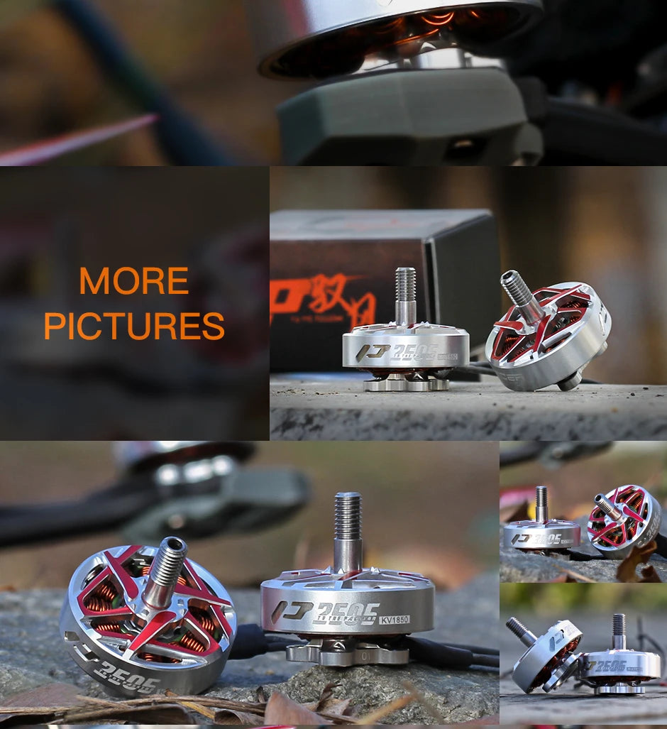 T-MOTOR P2505 FPV Motor SPECIFICATIONS Wheelbase