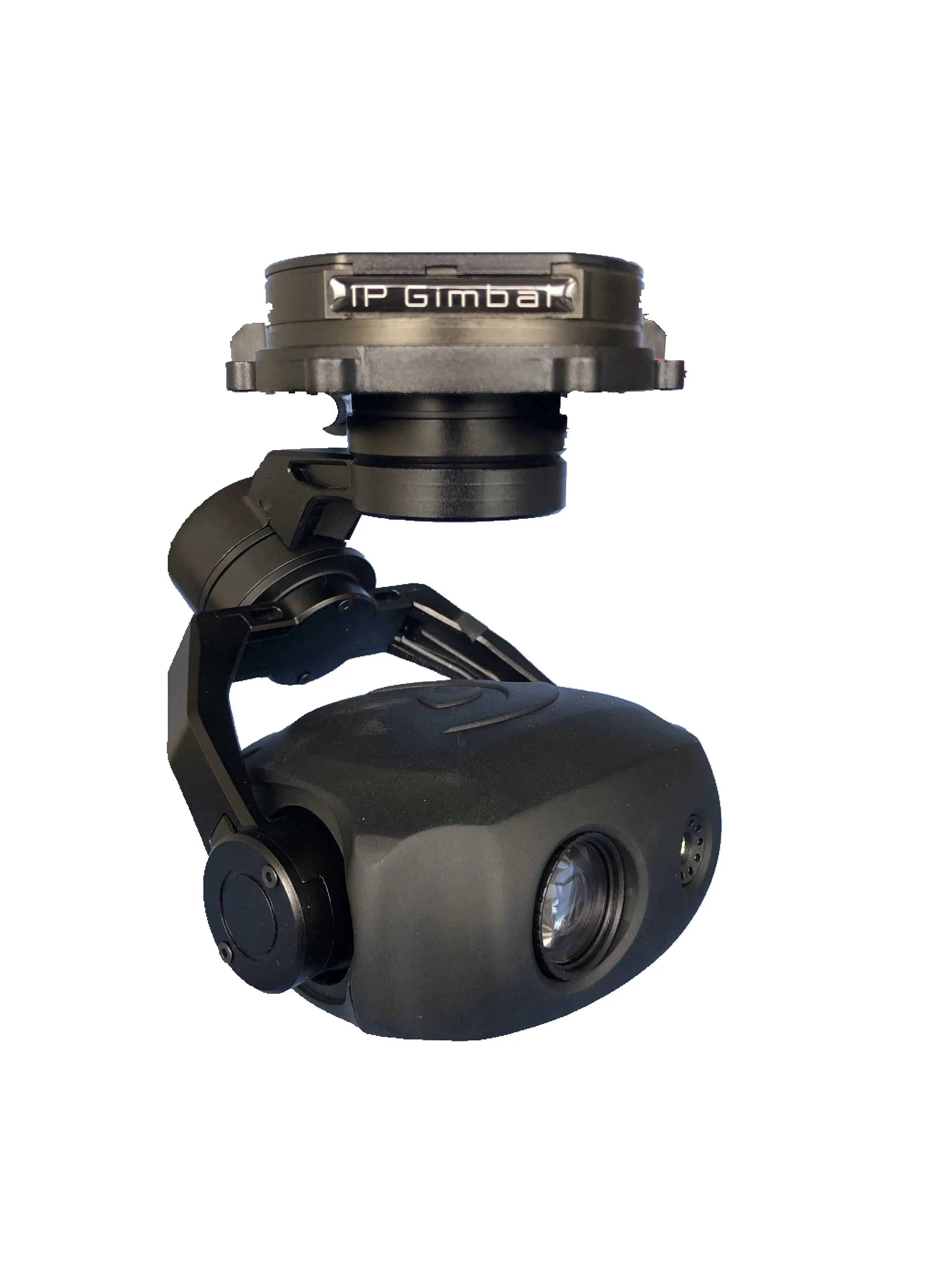Three-axis stabilized Gimbal, TSHD10T3 is a zoom dual-optical integrated system with integrated 10