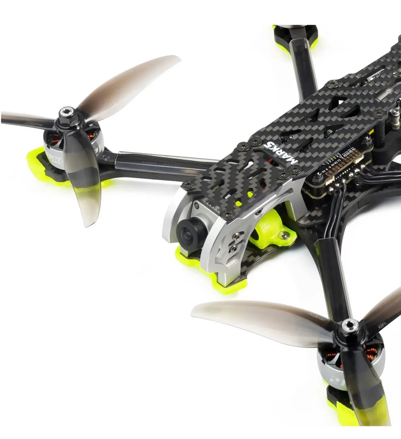 GEPRC MARK5 FPV Drone - HD DJI AIR UNIT Freestyle 4S/6S 5Inch SPEEDX2 2107.5 Motor For RC FPV Quadcopter LongRange Freestyle Drone 28 GEPRC MARK5 FPV Drone, aluminum alloy side plates not only look stunning but reduce weight and add more endurance