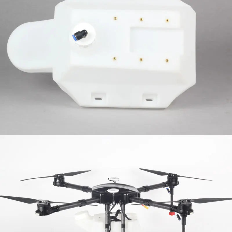 5L Water tank Medicine Box for Agriculture drone MX405 5L frame Accessories 9 5L Water tank Medicine Box SPECIFICATIONS Wheelbase : Bottom Plate Use