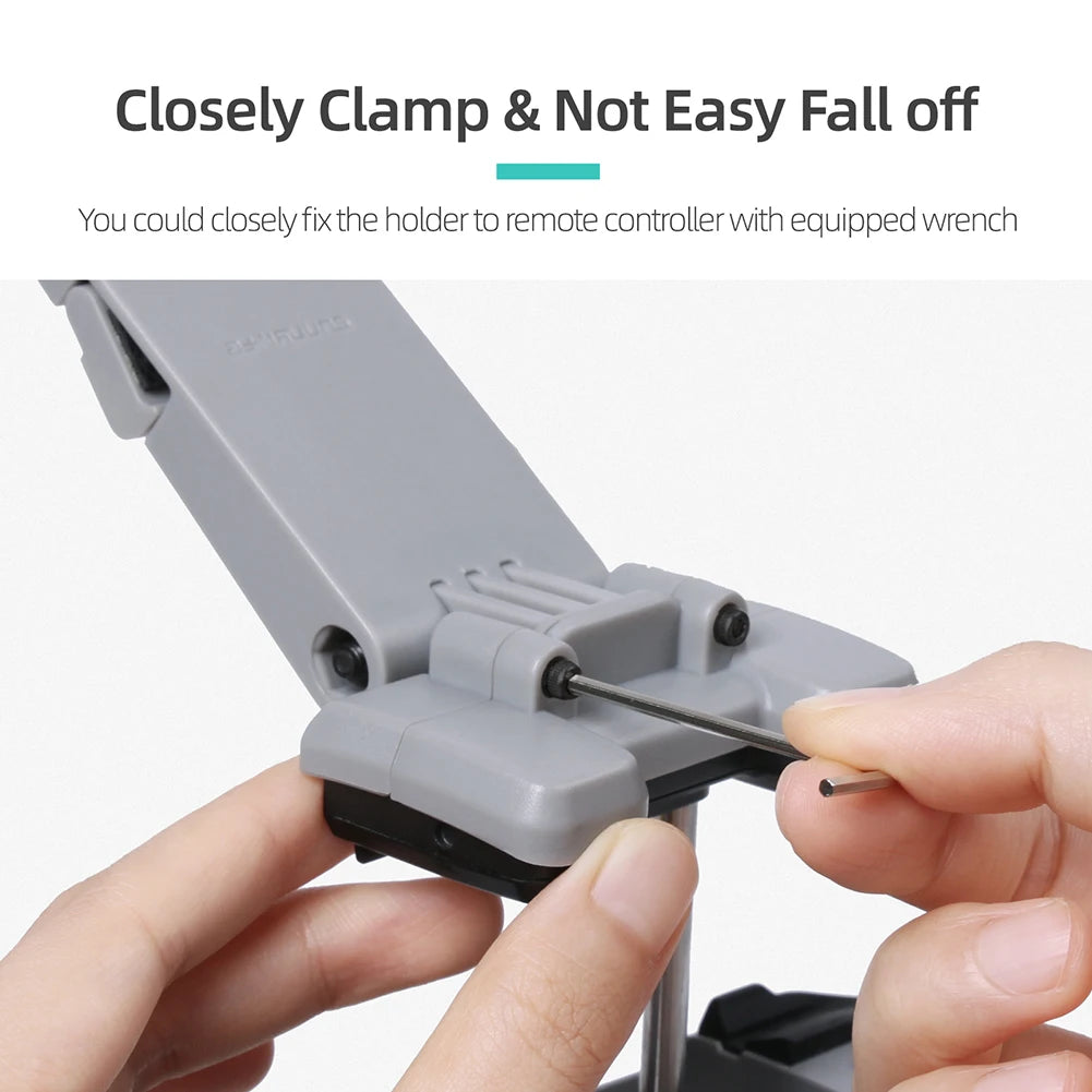 Closely Clamp & Not Easy Fall off You could closelyfixthe holder to remote